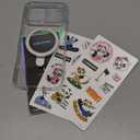 CASEKOO Clear for iPhone 17 Pro Max Case with 360 Spin Magnetic Stand[Fit for MagSafe][17FT Military Protection][Long-Lasting Clarity] Slim Polished Frame Titanium Alloy Sturdy Stand 6.9", Clear