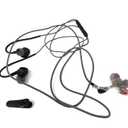 Acoustix High Fidelity Earbuds Lightweight Wired Headphones Mic IPX4 Splashproof