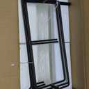 MALACASA 3 Tier Serving Trays for Party, Porcelain Serving Platters and Trays, 12 Inch Tiered Tray Stand, Fruit Tray, Trays for Serving Food, White Dessert Stand with Collapsible Sturdier Metal Rack