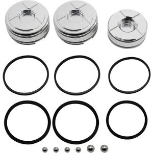 EATAKWARD Accumulator Piston Kit For 4L60E 4L65E 4L70E Transmission Pinless 1-2 3-4