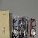 CCVOO Reading Glasses for Women/Men, Eyeglasses, Blue Light Readers for Women/Men, Computer Eye Glasses, Cheaters