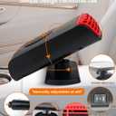 12V Portable Car Heater For Vehicle: 12 Volt Heater For Car Defroster Windshield Heaters Plug In Calentones Para Carro Calentn Para Carro That Plugs Into Cigarette Lighter For UTV For Winter