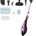 14-in-1 Steam Mop, 1550W Detachable Handheld Steam Cleaner for Floor Cleaning, 16.4 FT Cord, 2 Washable Pads, Multi-Purpose Floor Steamer for Hardwood, Carpet, Tile, Grout