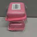 2 x MGZNMTY Carrying Case and Silicone Case for Bitzee Magicals Interactive Toy Digital Pet and Protective Skin Cover for New Bitsy Electronic Virtual Pet (Pink)