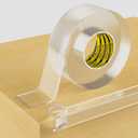 Clear Edge Protector Strip, 1.18in x 9.84FT, Sharp Edge Wrap Cover Tape, Self Adhesive Protective Bumper Corner Guards for Cabinet Door Desk Glass Table Bed Furniture, Kitchen Countertop, Waterproof