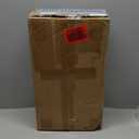 6 Tier Tree Book Shelf - Small Bookshelf Decor, Corner Bookshelf, Living Room Storage, Tall Narrow DVD & CD Shelf Storage Bookshelves, Comic Bookcases Standing for Bedroom or Office, Rustic Brown