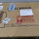 Arched Bathroom Mirror for Wall, 2 Pack 38"x26" Black Vanity Bathroom Mirror for Over Sink with Tempered Glass, Metal Framed Arch Mirror for Bedroom, Living Room, Entryway