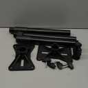 DOITOOL 2pcs Adjustable Black Sink Support Brackets for Undermount Kitchen and Bathroom Sinks Heavy-Duty Reinforcement Space-Saving Design Easy Installation