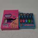 Nail Art Studio for Girls - Birthday Gift - Nail Polish Kit for Kids Ages 7-12 Years Old - Girl Gifts Ideas - Gift Set - Girly Stuff - Polish, Pens, Glitter, Stickers, Gems, Filer - 8 9 10 11 12 Year