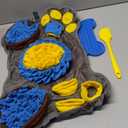 Hertzko Snuffle Mat for Dogs & Cats  Includes Lick Mat & Spatula  Dog Snuffle Toy, Puppy Enrichment Mat, Slow Feeder, Treat Dispenser, Boredom Relief, Pet Anxiety Aid