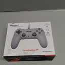 GameSir Tegenaria Lite Wired Controller for PC , Wired 1000Hz Polling Rate, Hall Effect Joysticks and 2 Remappable Buttons, Dual Vibration , Turbo, PC Gaming Controller for Steam/Android/iOS/Switch ( Grey)