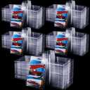 Wesiti 120 Pcs Protector Case Compatible with Hot Wheels Plastic Model Car Clamshell Cases Display Clear Protective Car Blister Pack Covers for Storage, 7.5 x 5 x 2 Inch