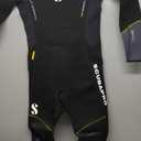 SCUBAPRO Men's Sport Steamer Wetsuit with 3mm Thickness, X-Large, Black/ Yellow