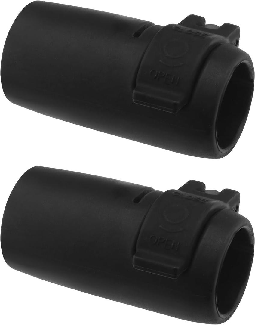 2Pcs Adjustable Quick Release Clamp Buckle Replacement for Paddle Shaft Clamp Adjuster for Most SUP Paddle Shaft 70x33mm Black