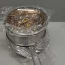 WANGYUANJI 2.5 Quart Stainless Steel Saucepan with Steamer Basket - 2-in-1 Multipurpose Steamer Pot for Cooking, Veggies & Pasta - Tri-Ply Bottom Induction Sauce Pan with Glass Lid, Silver