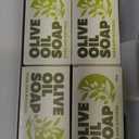 Olive Oil Soap Bars - Set of 8 - Organic Bar Soap - Moisturizing, Gentle on Skin, Rich in Antioxidants - Ideal for Sensitive Skin, Kids, Men, and Women - Perfect for Everyday Use (7.2 Ounce (Pack of 8))