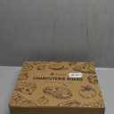 Charcuterie Board with Clear Lid, 2 Side Large Bamboo Cheese & Cutting Board for Entertaining, Includes 2 Plastic Cutting Mats & 4 Cheese Knives, Charcuterie gift ideas, Picnic Accessories