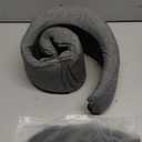 Advanced Memory Foam Neck Travel Pillow, Neck Pillow Airplane with Eye Mask & Ear Plugs, Designed for The Comfort of Travel & Office, Travel Pillow for Plane, Car, Home, Work Grey