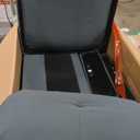 Shintenchi 76" Modern Upholstered Sectional Sofa, L-Shaped Couch with Storage Ottoman and Reversible Chaise for Living Room, Dark Gray Linen Fabric