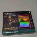 Magic: The Gathering The Lord of The Rings: Tales of Middle-Earth Commander Deck 4 + Collector Booster Sample Pack