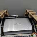 T-Fal OptiGrill Stainless Steel XL Electric Grill, 6 Servings, 9 Intelligent Automatic Cooking Modes, Panini Press, 1800 Watts, Nonstick Removable Plates, Indoor, Frozen Food, Kitchen Appliances