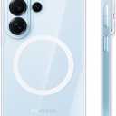 TORRAS Magnetic Shockproof for Samsung Galaxy S26 Ultra Case Clear, Fit for MagSafe,12FT Military Grade Protection, Anti-Yellowing Slim Magnetic Case for Samsung S26 Ultra Case 6.8", Diamond Clear