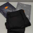 we fleece 3 Pack Plus Size Fleece Lined Leggings Women -Stretchy X-Large-4X Warm Winter Yoga Pants Thermal Leggings (Black/Grey/Navy)