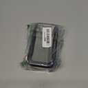 Peakeep Night Light Digital Alarm Clock Battery Operated with Indoor Temperature, Desk Small Clock (Black)