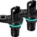 2Pcs Camshaft Position Sensor Compatible with BMW 128i 135i 325i 328i 330i 335i 528i 535i 550i 650i 750i X1 X3 X5 X6 Z4, Replaces OE 13627525014, 13627546660, 13627558518