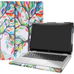Alapmk Protective Case for ASUS Vivobook Go 14 Flip TP1400 TP1400KA-DS24T,Case for Dell XPS 14 9440,Case for HP 14-eeXXXX 14t-ee000/ProBook 445 G10/ProBook 445 G10/mt645 G7/mt440 G3,Love Tree