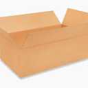 Pile of Folded Boxes, 20"x 36", 6 Count, Brown