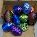 12 Pcs 3D Printed Dragon Eggs Mystery Pack with Dragons Mystery Inside,3D Printed Small Animals Fidget Desk Decor