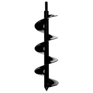 Power Planter DIY Guru Garden Auger- 3"x12" Drill Bit Hole Digger for Post Hole Diggers, Digging Holes- Bulb Planter Tool- Auger Drill For Planting- Garden Auger Digging Tool- 3/8" Non-Slip Hex Drive (Black)