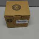 Marble Salt Cellar with Lid, Stone Salt or Pepper Bowl Box Container Jar Holder Well Keeper Dish Pig Crock (Solid White)