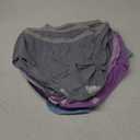 Fruit of the Loom Women's Eversoft Cotton Underwear Multipacks, Tag Free & Breathable, (9, Brief - Grey/Pink/Blue)