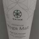 Gaiam Yoga Mat Premium Print, 5mm Non-Slip Mat (New Lilac Sundial)
