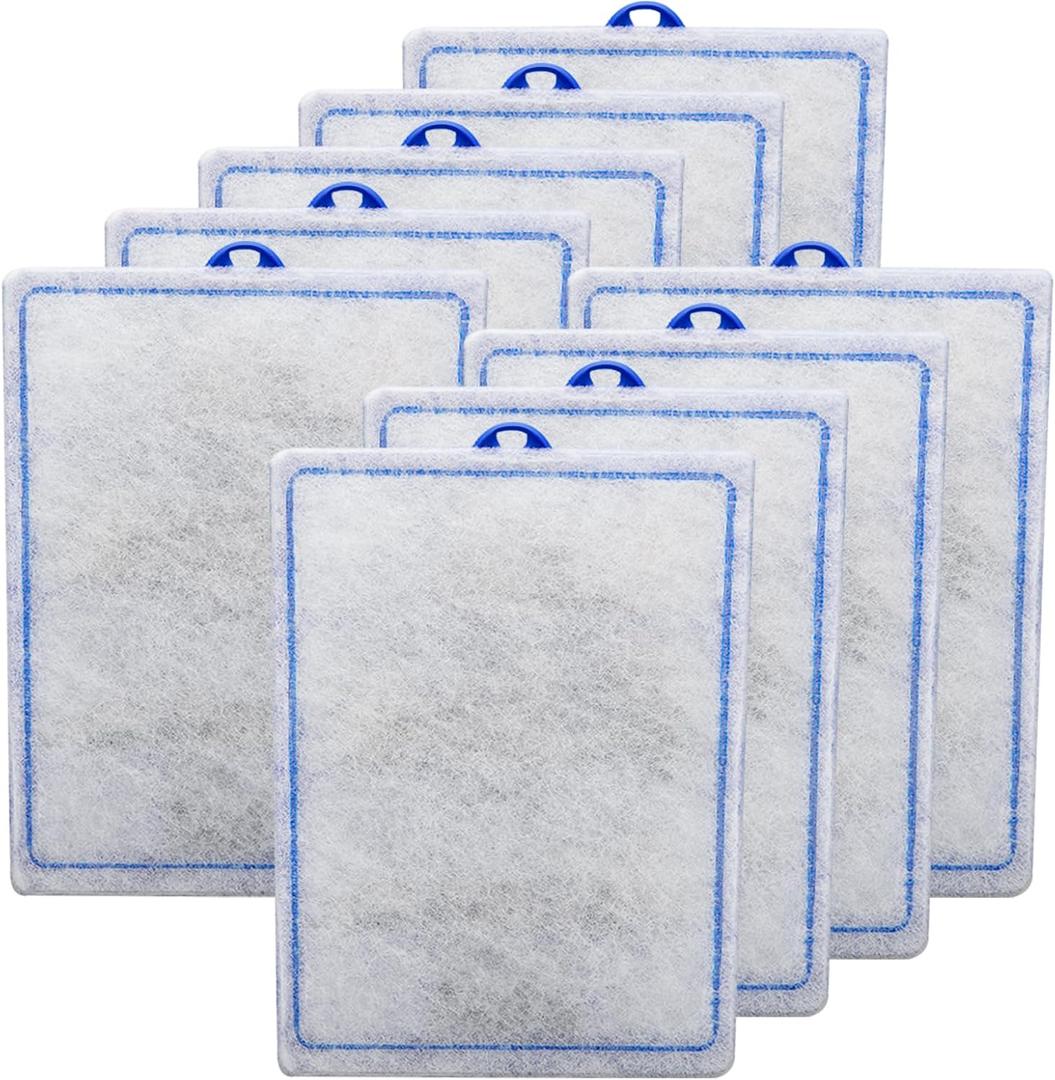 9 Count Assembled Large Filter Cartridges Compatible with Tetra Whisper Bio-Bag Filters 20i 40i IQ20/30/45/60 PF20/30/40/60, Large Replacement Filter Cartridges for Whisper Filters & Aquariums