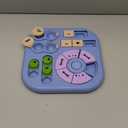 Interactive Cat Puzzle Toy & Treat Dispenser - Maze Slow Feeder for Small, Medium & Large Cats, Enrichment Toy for IQ Training, Reduces Bloating & Prevents Gulping (Light Blue)