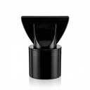 Hair Dryer Attachment Blow Concentrator Nozzle For Universal Black Plastic Blower Styling Tool Replacement Salon Home Use Interface Diameter 5.5cm For Outer Diameter of 4.3-4.7cm Hair Dryer