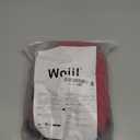 Dog Winter Coat with Harness Built-in | Waterproof Dog Jacket with Zipper & Fleece Lining | Reflective Cold Weather Coat for  Medium Dogs (Red) 