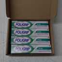 Super Poligrip Zinc Free Denture and Partials Adhesive Cream, 2.4 ounce (Pack of 4)