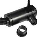 Windshield Washer Motor Pump with Grommet 76806-TBA-A01 for Honda Civic 2016-2020 for Honda Insight 2019-2021 - Pack of 1 Black Replacement Durable Material