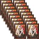 PETAFLOP Wooden 5x7 Picture Frame Set of 18, Rustic Brown Photo Frames Fits 5 by 7 for Wall or Tabletop Display