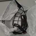 GY Hockey Helmet Cage & Face Shield Protector Combo Ice Hockey Full Face Shield Junior & Youth (JR-PC560-Clear)