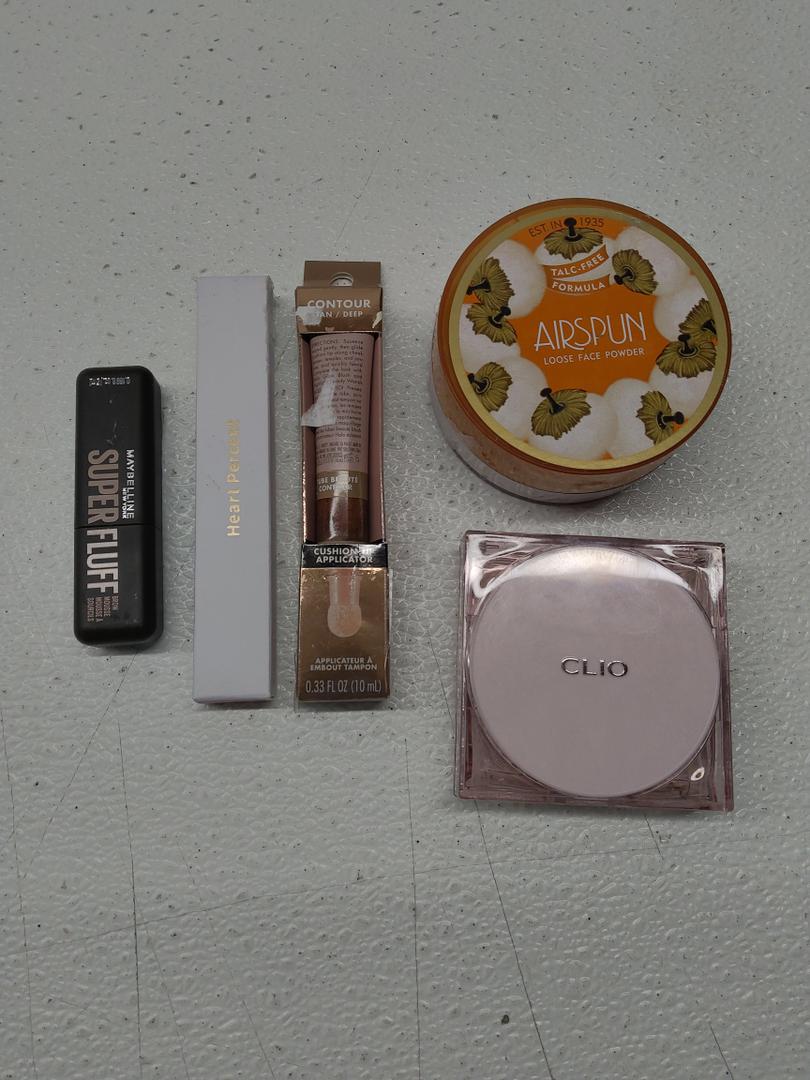 e.l.f. , CLIO, Airspun,Maybelline, Heart Percent