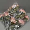 12 Bundles Peony Artificial Flowers, Peonies Artificial Flowers with Peonies Fake Peony Flower Bouquets for Home Decor, Wedding, Table Centerpieces (Pink, Peonies and Roses)