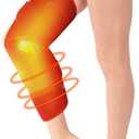 Heated Leg Warmer, Electric Heating Pad for Thigh & Knee & Calf Therapy Heated Knee Brace Calf Warmer for Better Circulation, Pain Relief, Adjustable Size