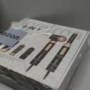 6 in 1 Hot Air Brush & Hair DryerHigh-Speed Hair Dryer Brush with Auto Wrap Curlers, Hot Air Styler Wrap Fast Drying & Frizz-Free Styling, No Heat Damage, Volumizing with Travel Bag (Stone)