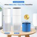 2-pack MIRO/KILO PRO Washable Humidifier Wicking Filter, Compatible with Afloia MIRO PRO and KILO PRO 2-in-1 Air Purifier/Humidifier, Durable Wet Curtain