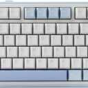 EPOMAKER x Aula F75 Gasket Mechanical Keyboard, 75% Wireless Hot Swappable Gaming Keyboard with Five-Layer Padding&Knob, Bluetooth/2.4GHz/USB-C, RGB (Sea Salt Blue, LEOBOG Reaper Switch)